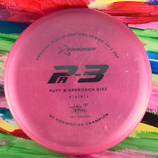 Prodigy : Lykke Lorentzen PA-3 (500 Plastic)