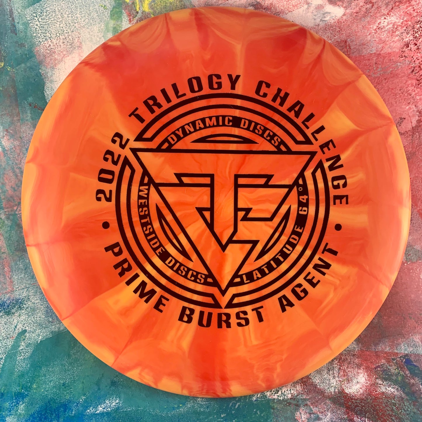 Dynamic Discs : Agent 2022 Trilogy Challenge (Prime Burst plastic)