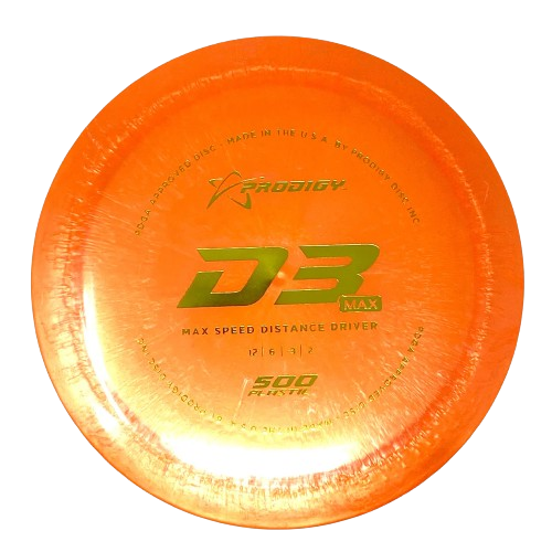 Prodigy : D3 MAX (500 Plastic)