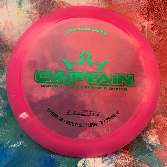 Dynamic Discs : Captain (Lucid plastic)