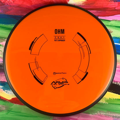 MVP Disc Sports : Ohm (Neutron Plastic)