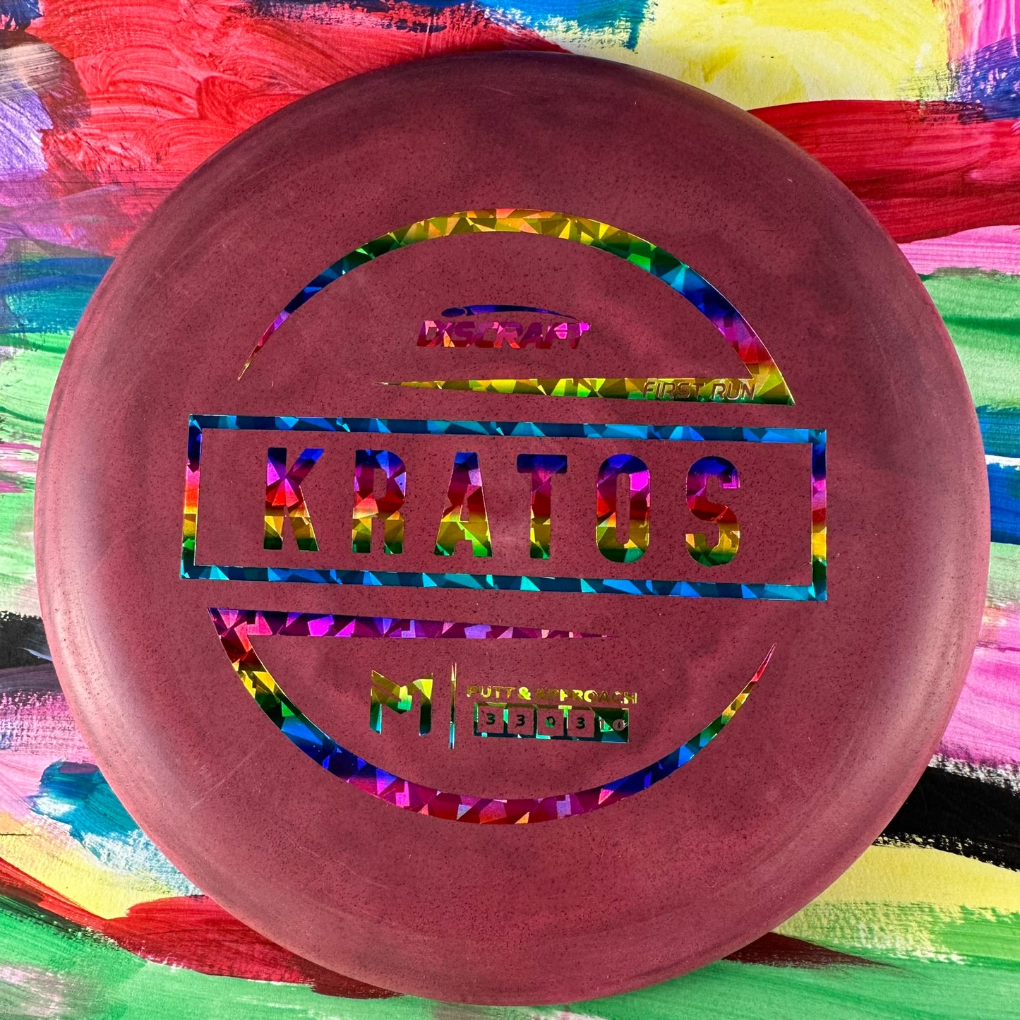 Discraft : First Run Paul McBeth Kratos (Special Rubber Blend)