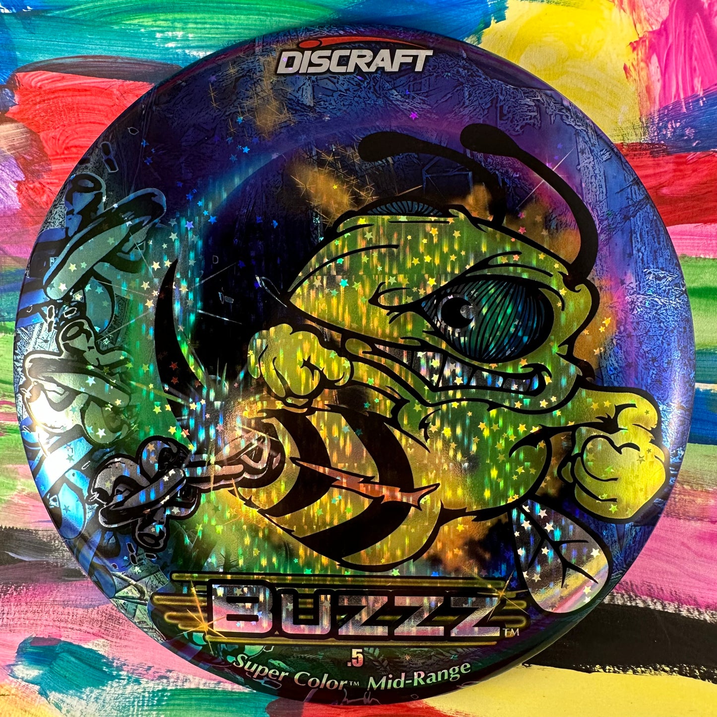 Discraft : Buzzz ( Supercolor ESP Plastic) Blue Chains