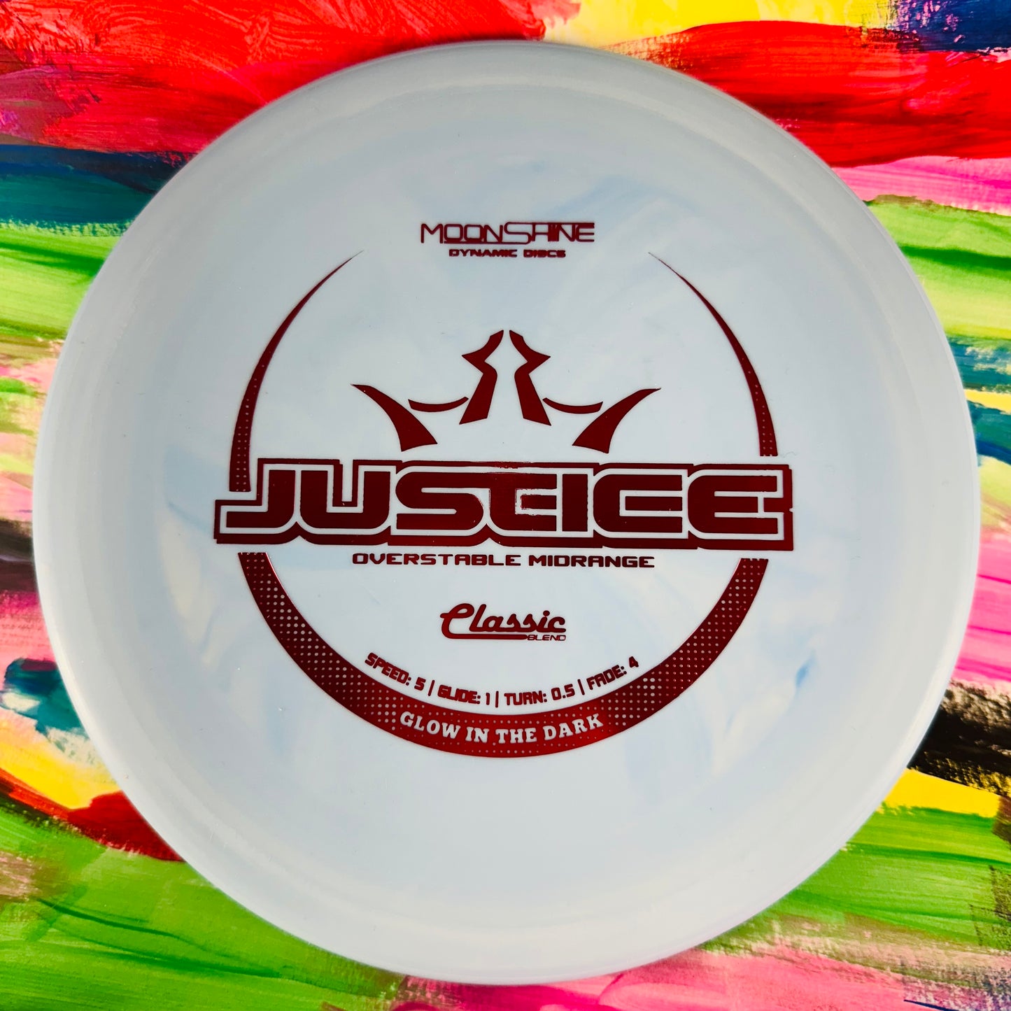 Dynamic Discs : Justice (Moonshine Plastic)