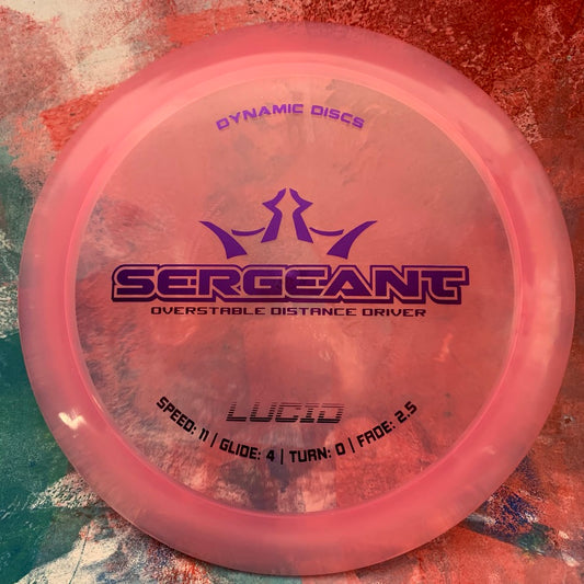 Dynamic Discs : Sergeant (Lucid plastic)