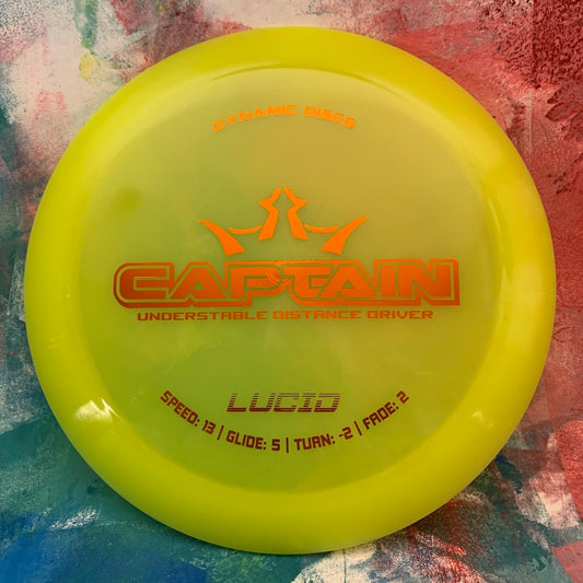Dynamic Discs : Captain (Lucid plastic)