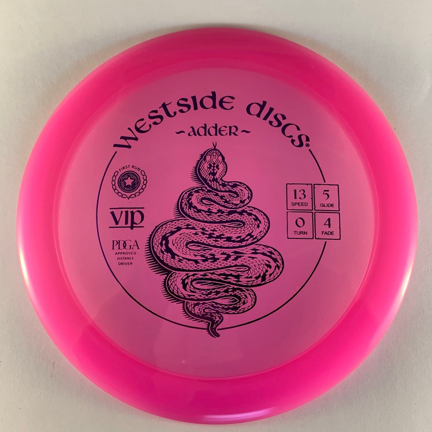 Westside Discs : Adder, First Run (VIP plastic)