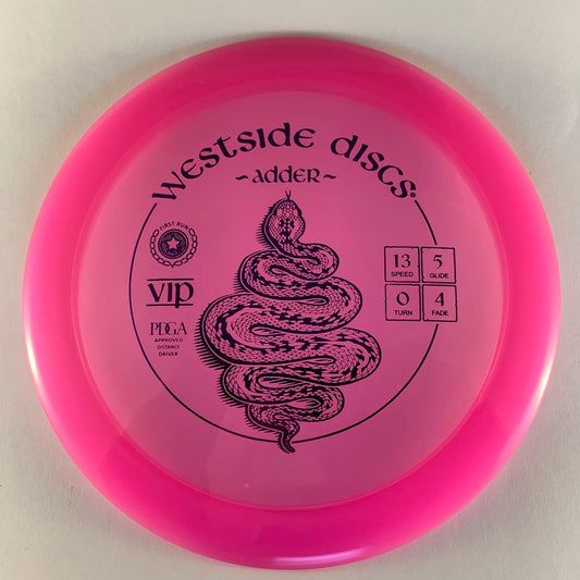 Westside Discs : Adder, First Run (VIP plastic)
