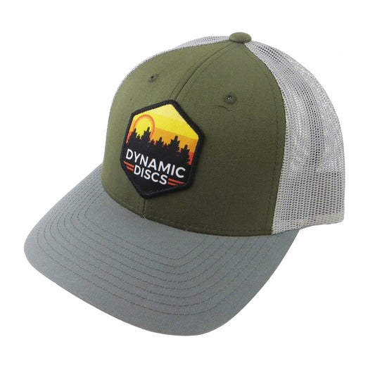 Dynamic Discs Sunset Hex Snapback Mesh Disc Golf Hat